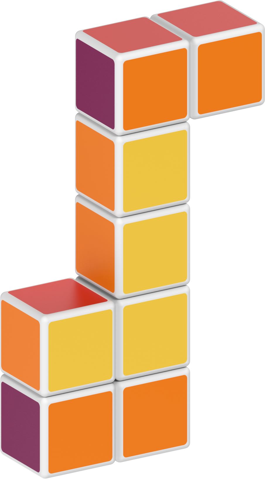 Magicube Free Building Set - 8 Cubes