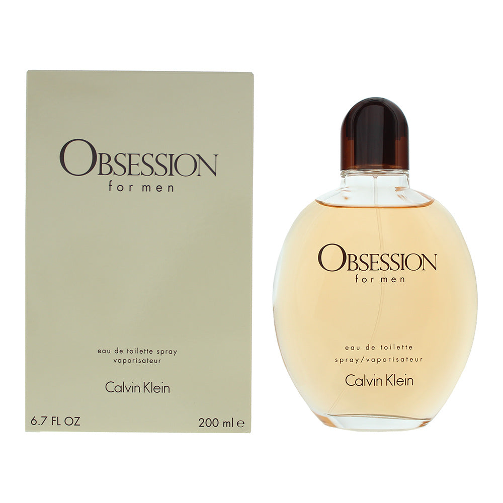 Calvin Klein Obsession Eau de Toilette 200ml Spray