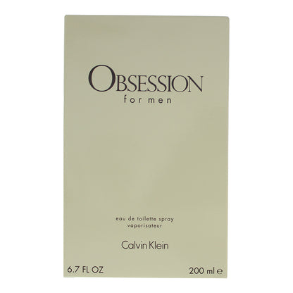 Calvin Klein Obsession Eau de Toilette 200ml Spray