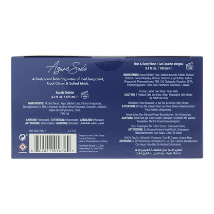 Caribbean Joe Azure Sails Gift Set 125ml EDT + 100ml Hair & Body Wash