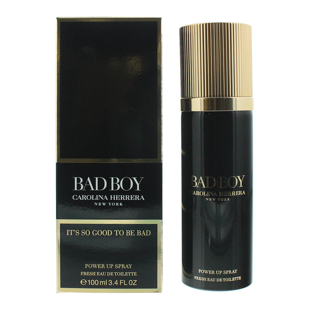 Carolina Herrera Bad Boy Power Up Spray Fresh Eau de Toilette 100ml Spray