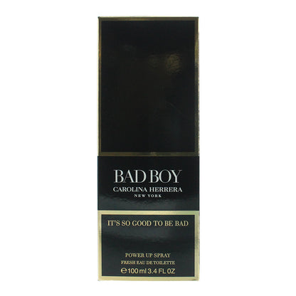 Carolina Herrera Bad Boy Power Up Spray Fresh Eau de Toilette 100ml Spray