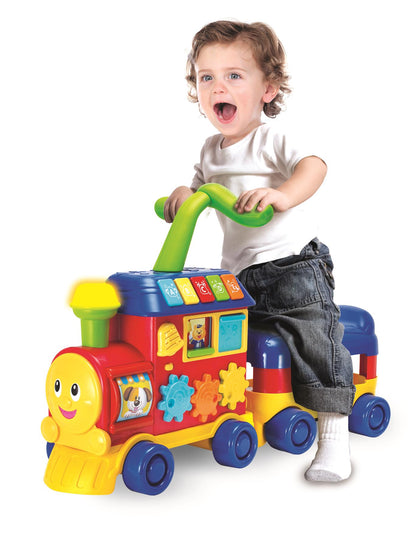 Walker Ride-On Learning Train - Blue