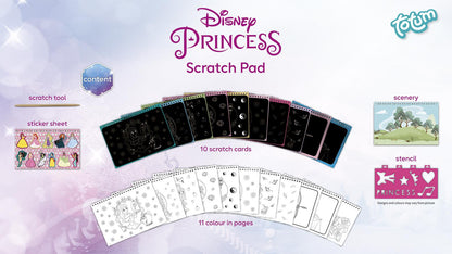 DISNEY PRINCESS SCRATCH BOOK - 17410