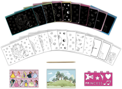 DISNEY PRINCESS SCRATCH BOOK