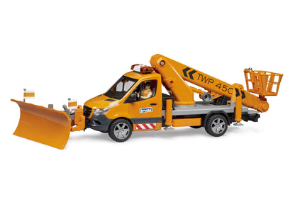 MB Sprinter with working platform and Light + Sound Module