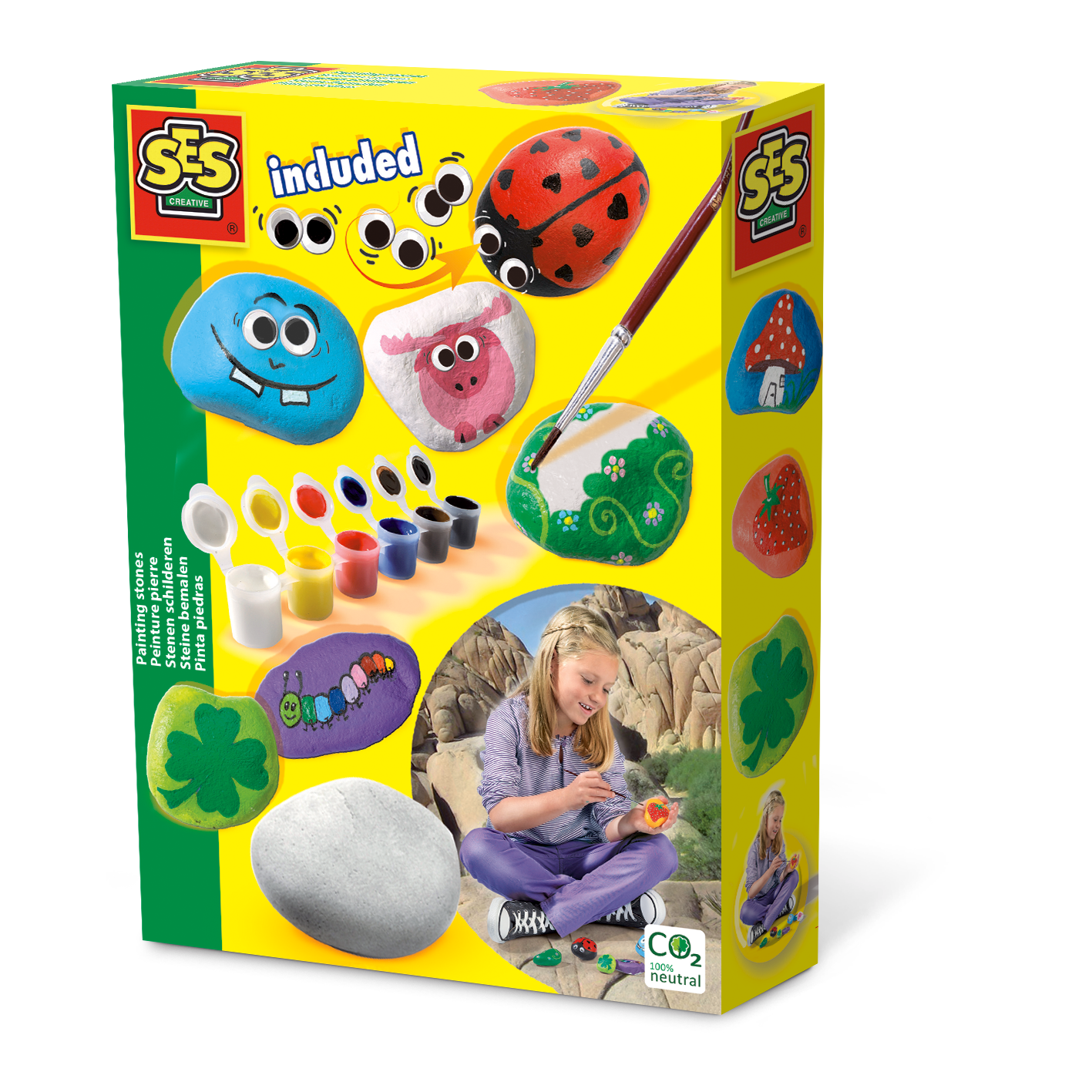 Painting stones