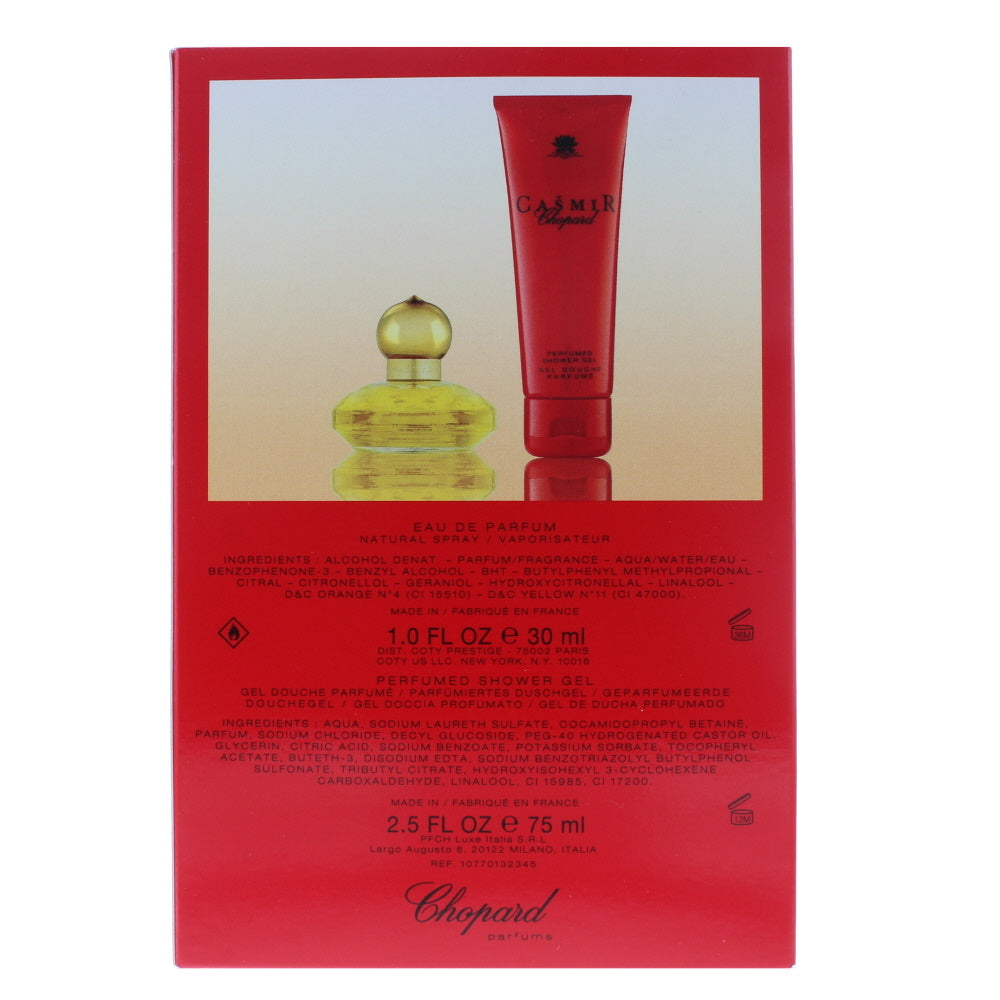 Chopard Casmir Gift Set 30ml EDP + 75ml Shower Gel