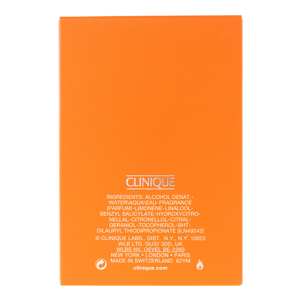 Clinique Happy Cologne Spray Eau de Toilette 100ml Spray