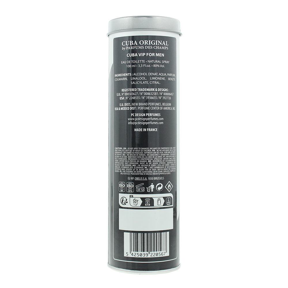Cuba VIP for Men Eau de Toilette 100ml Spray
