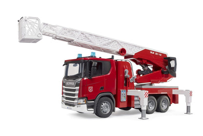Scania Super 560R Fire engine with ladder, waterpump and L+S