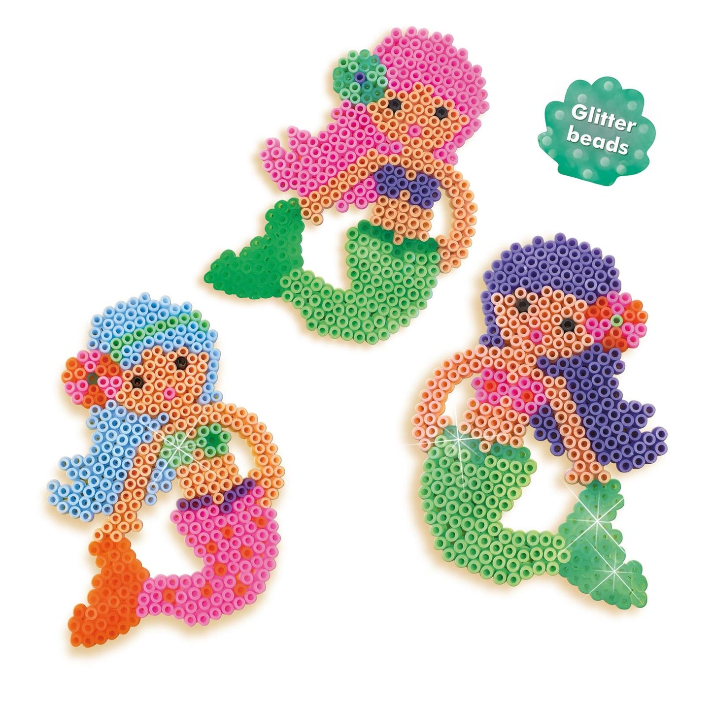 Iron on beads - Mermaid - 17564