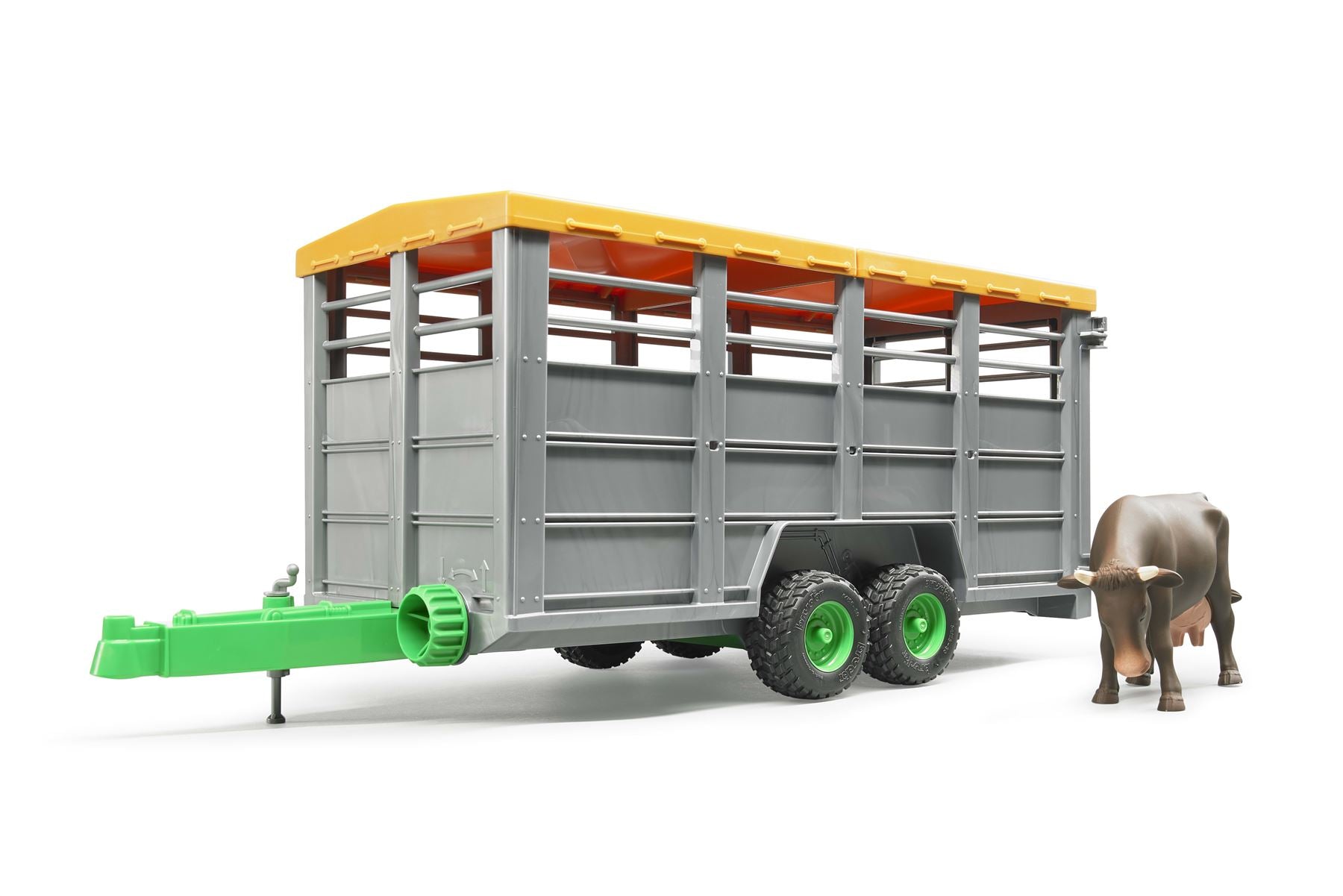 Livestock trailer with 1 cow