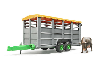 Livestock trailer with 1 cow