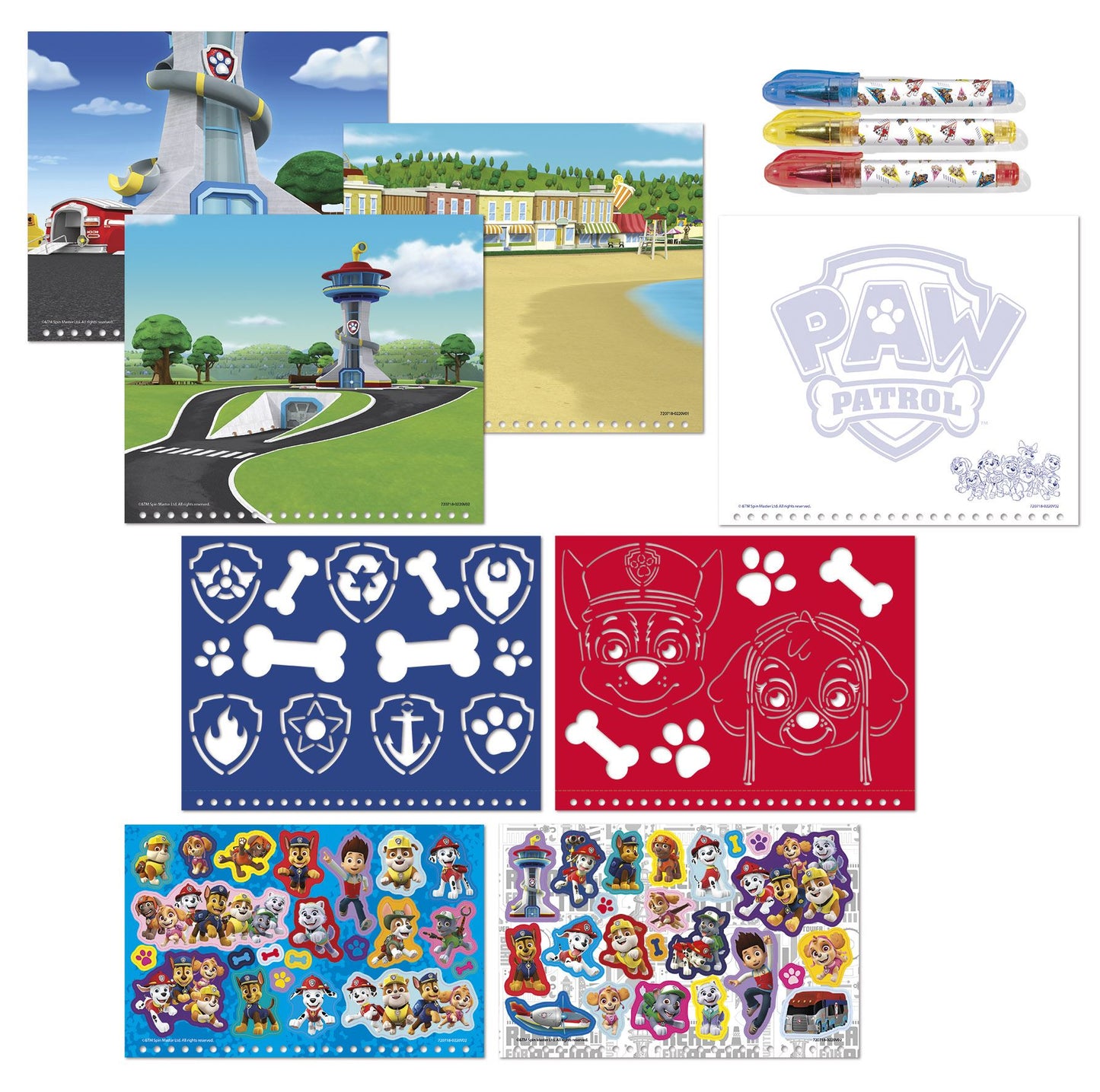 PAW PATROL DESIGNER ACTIV. BOOK