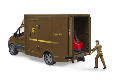 MB Sprinter UPS with driver and accessories