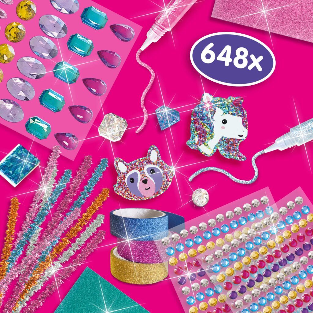 Glitter mega craft box
