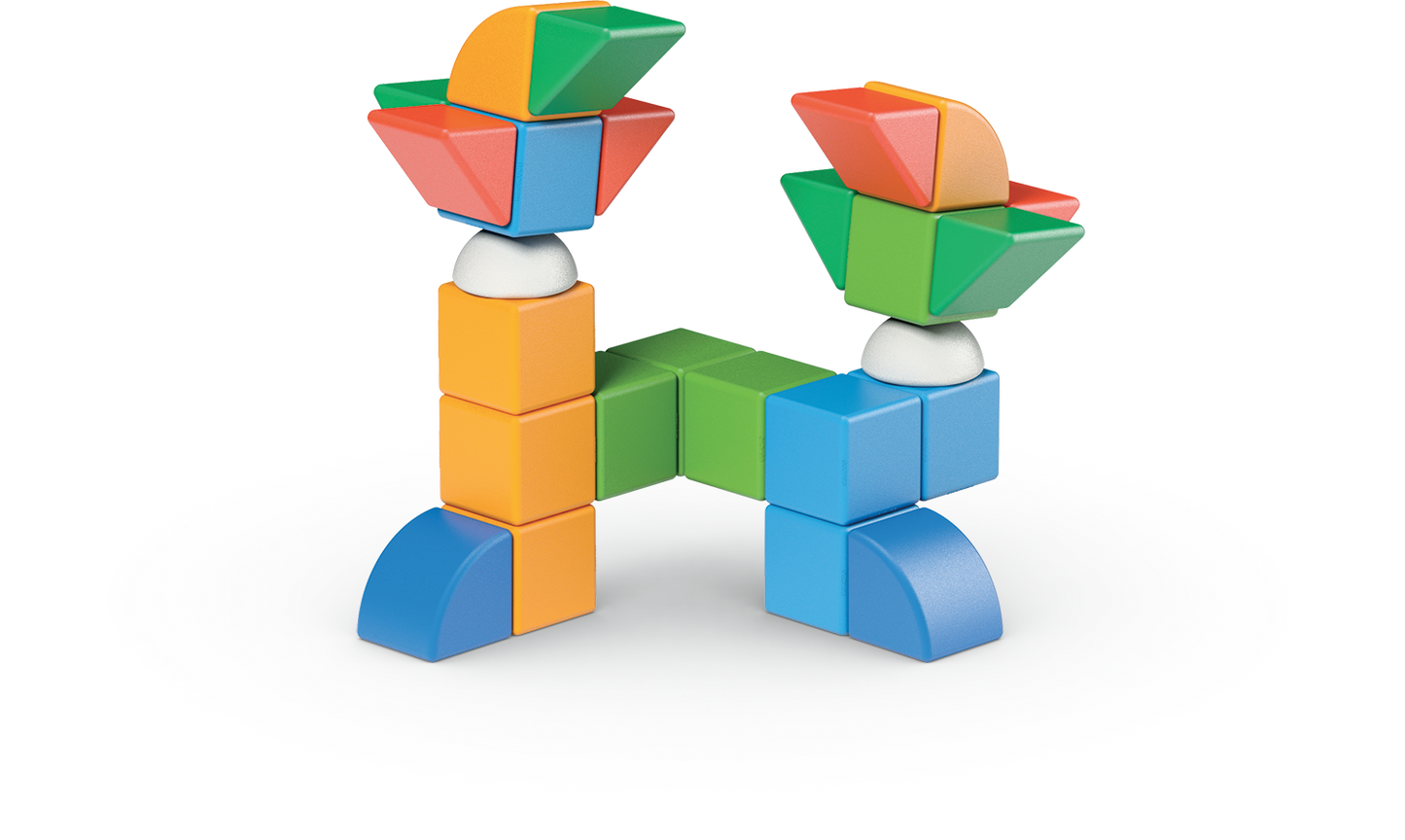 Geomag Magicube Recycled Plastic World Magnetic Shapes