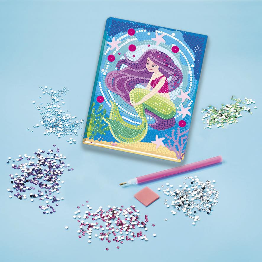 Mermaid Diamond Paint Notebook