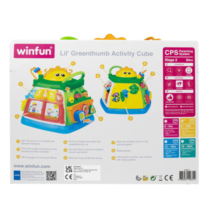 Lil' Green Thumb Activity Cube