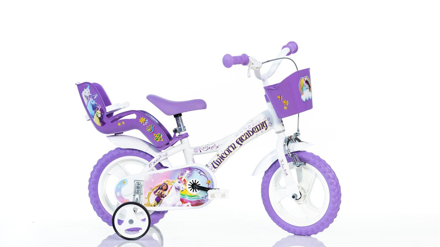 Dino Unicorn Academy 12 Inch Bicycle
