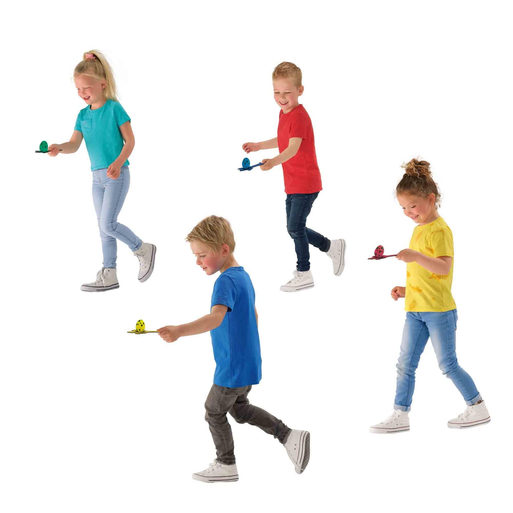 Dino egg race