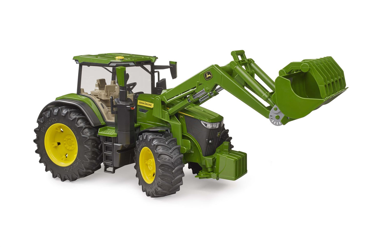 John Deere 7R 350 with frontloader - 17257