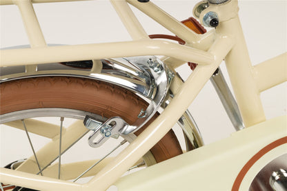 16"" Vintage Bicycle - Beige
