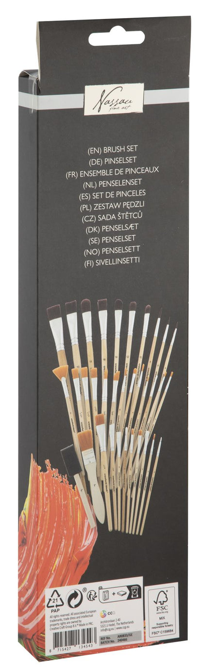 Brush set, 35 pcs