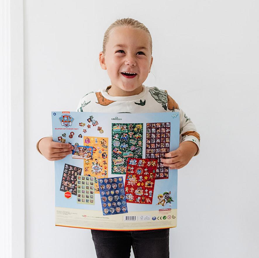 PAW PATROL SUPER STICKER SET