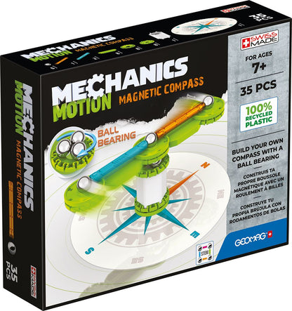 Geomag Mechanics Gravity Motion Magnetic Compass - 35 Pieces