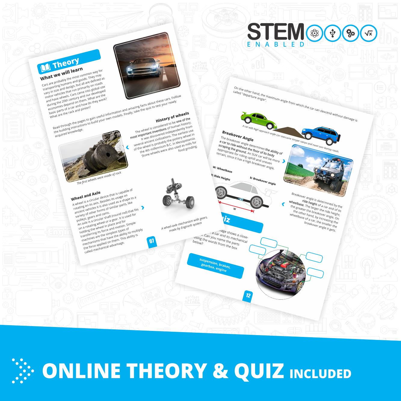 INVENTOR MOTORIZED ""offroader"" with 10 bonus models