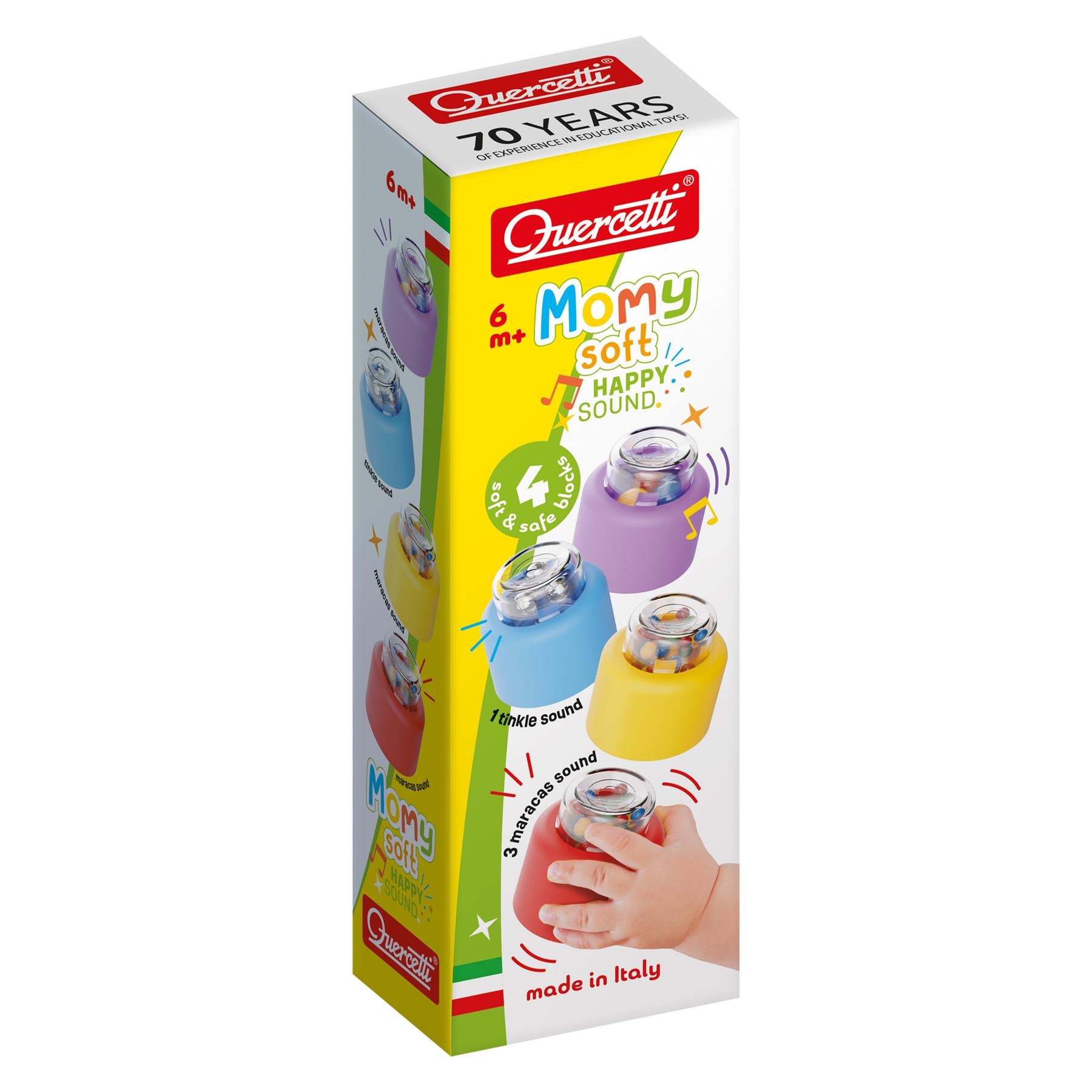 Momy Soft Happy Sounds - 4 Pieces