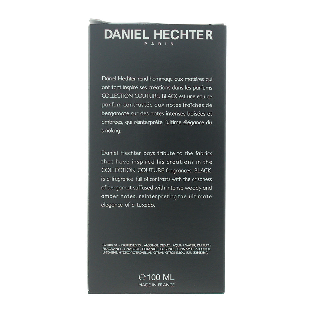 Daniel Hechter Black Eau de Parfum 100ml Spray