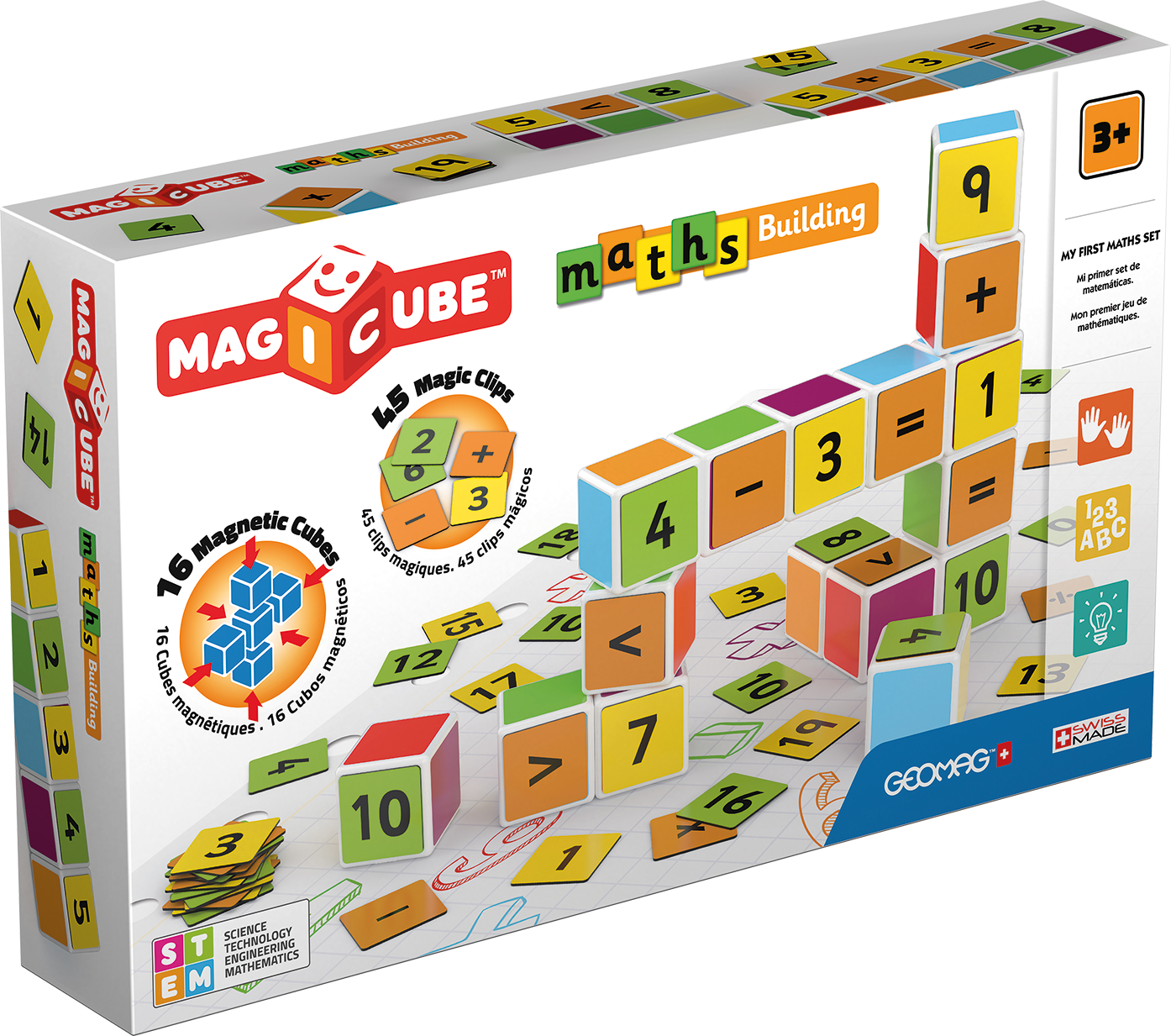 Magicube Maths Building 16 Cubes