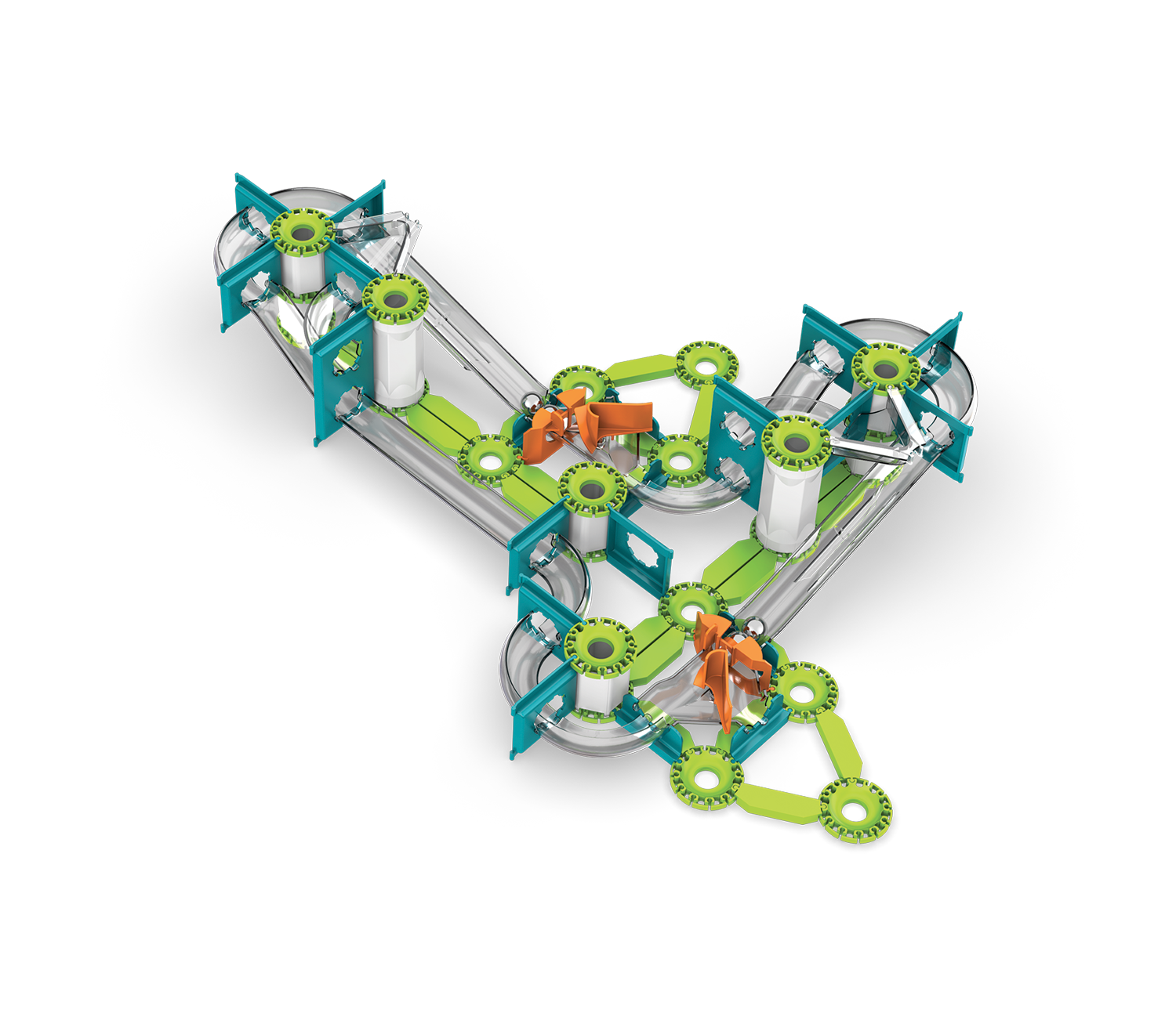 Geomag Mechanics Gravity Magnetic Race Track - 67 Pieces