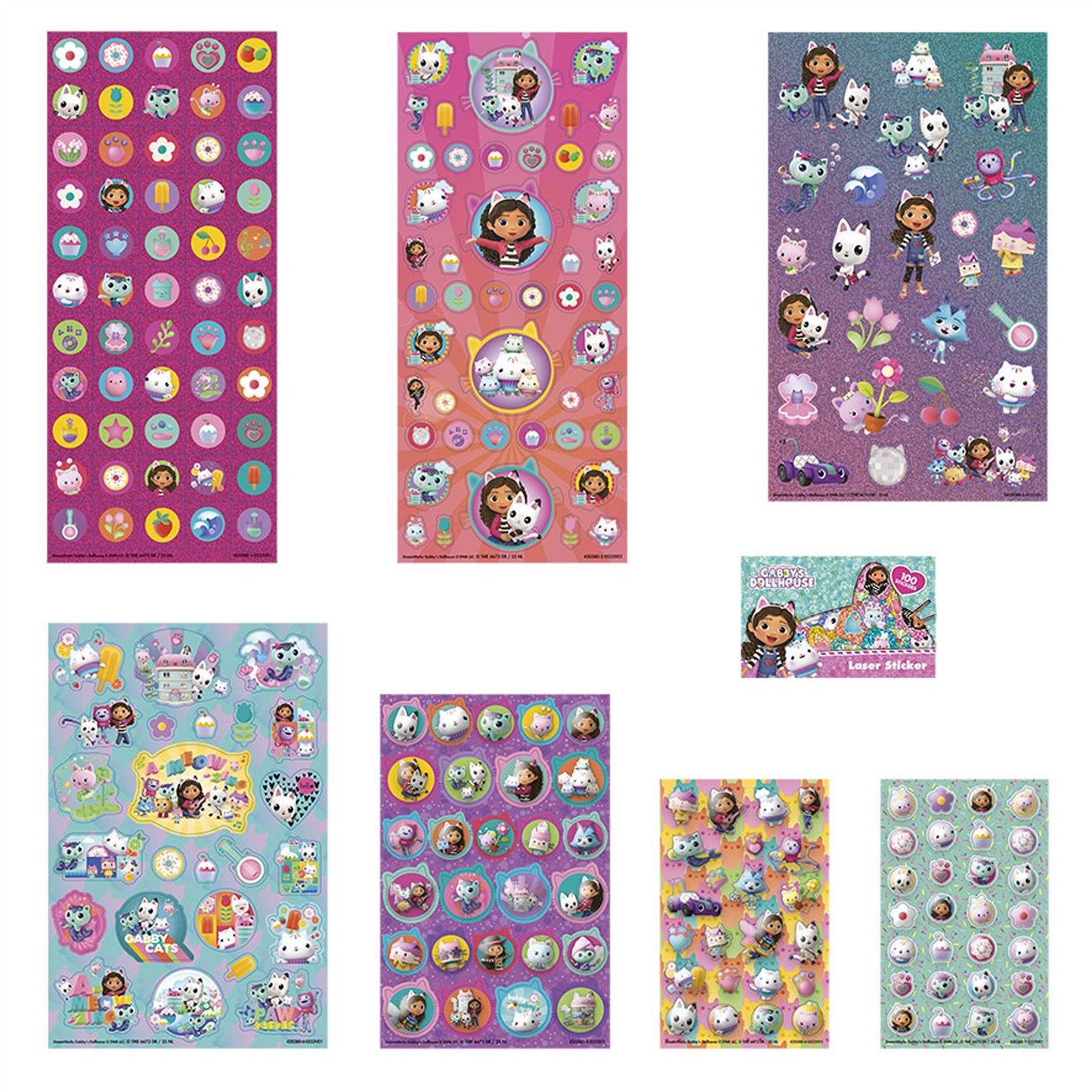GABBY'S DOLLHOUSE SUPER STICKERSET