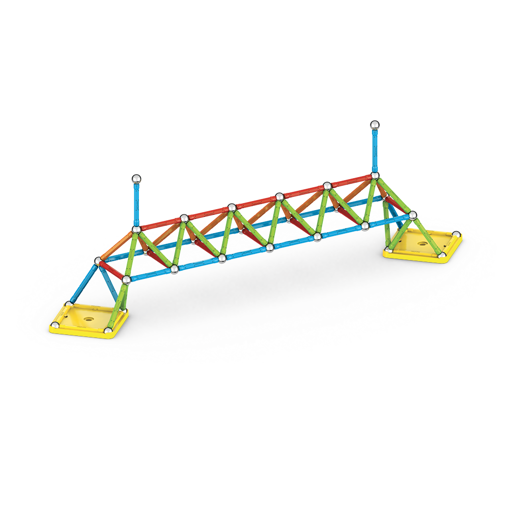 Geomag Magnetic Supercolor - 142 Pieces