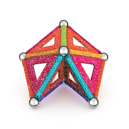 Geomag Recycled Magnetic Glitter Panels - 35 Pieces