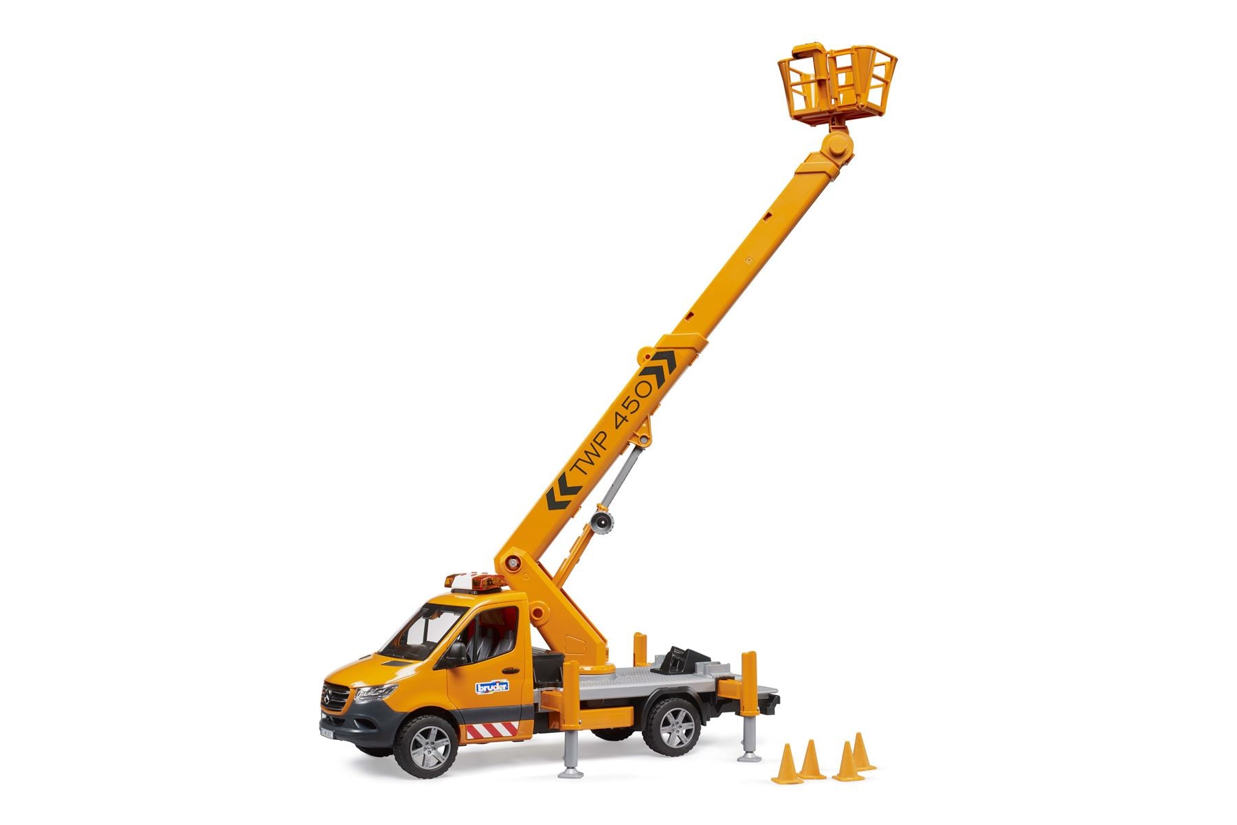 MB Sprinter with working platform and Light + Sound Module