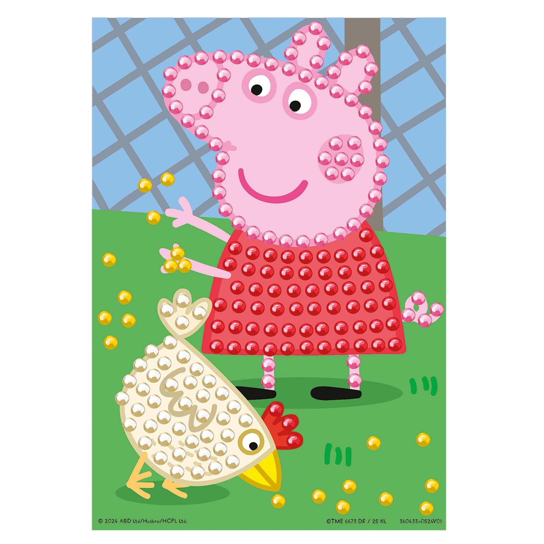 Peppa Bead Art