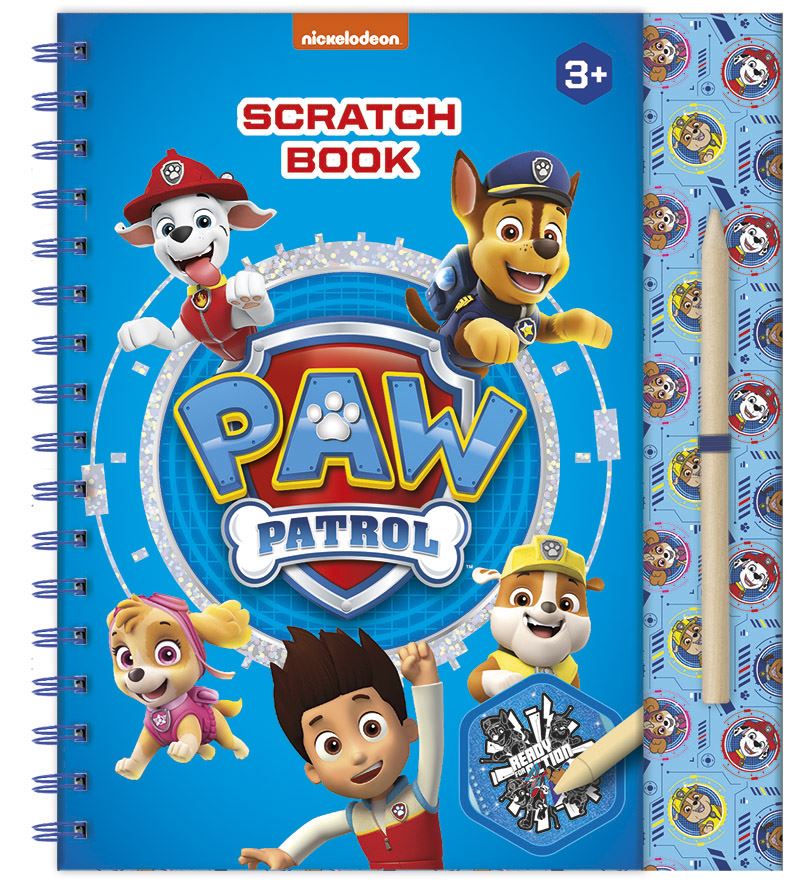 PAW PATROL SCRATCH BOOK