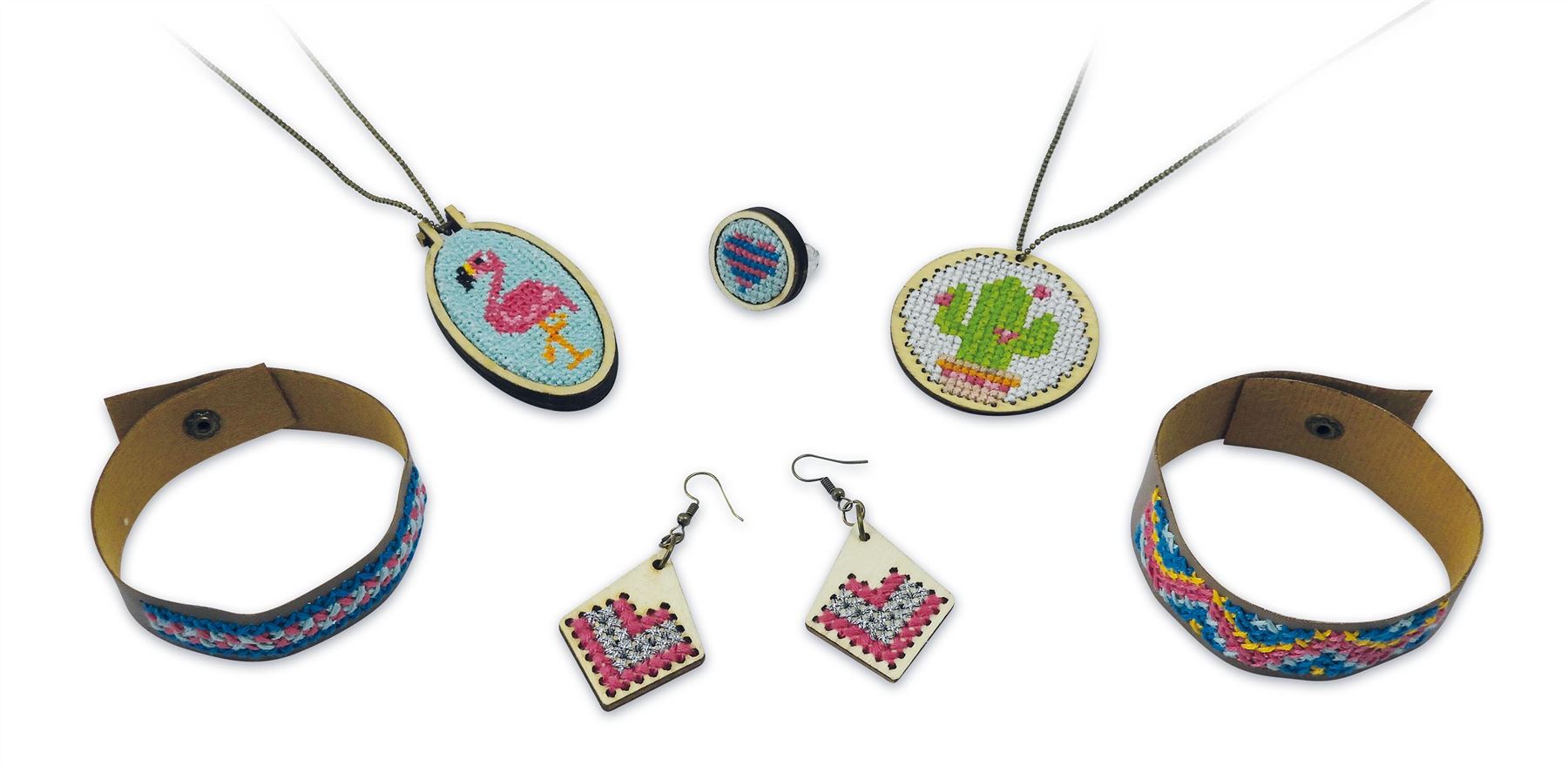 Embroidered Jewellery