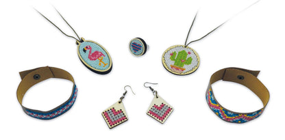 Embroidered Jewellery