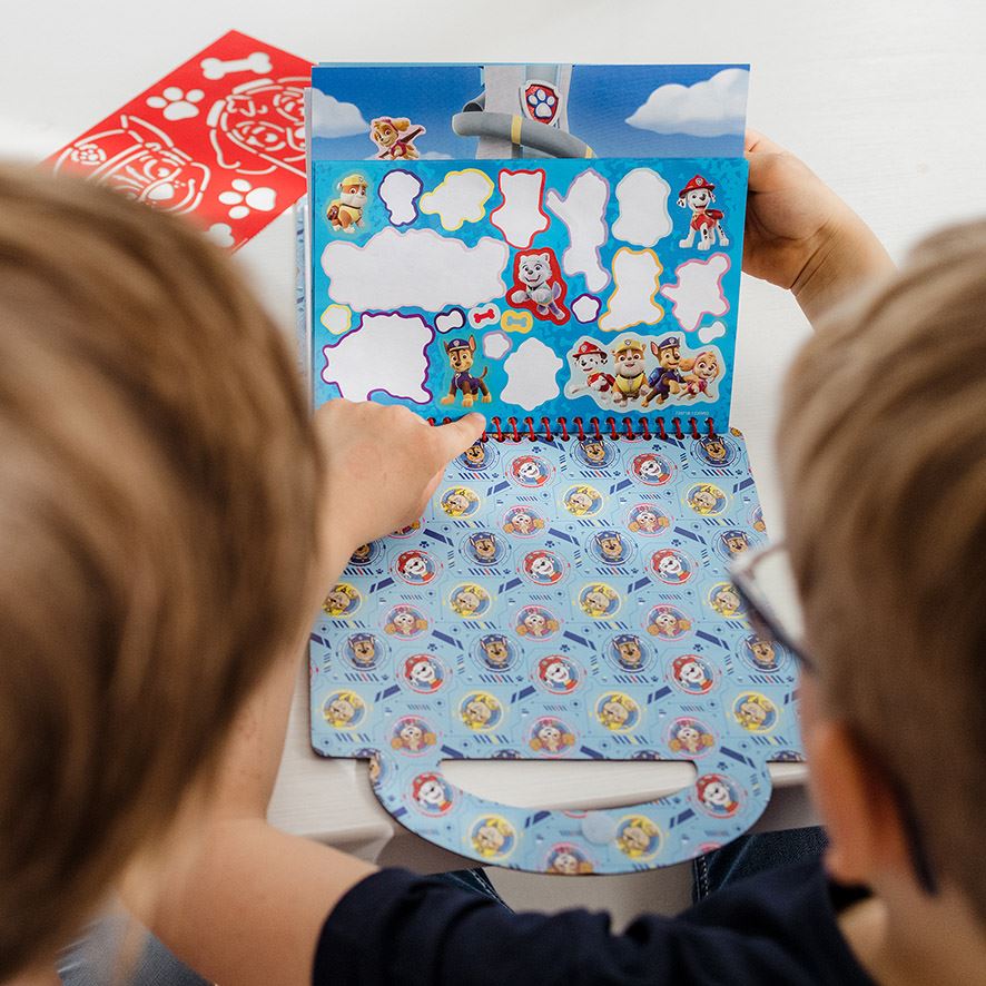 PAW PATROL DESIGNER ACTIV. BOOK