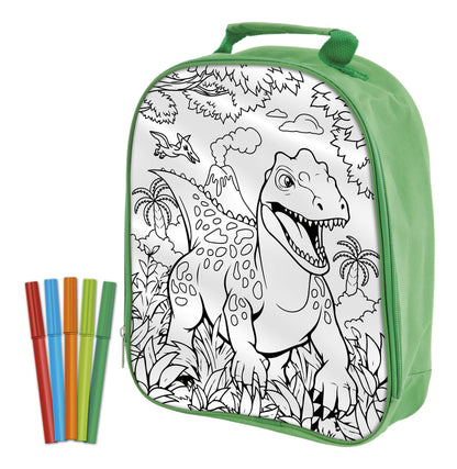 Dino colour your own bag