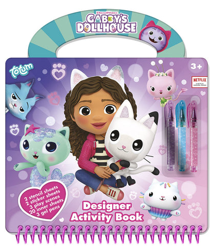 GABBY'S DOLLHOUSE DESIGNER ACTIVITY BOOK
