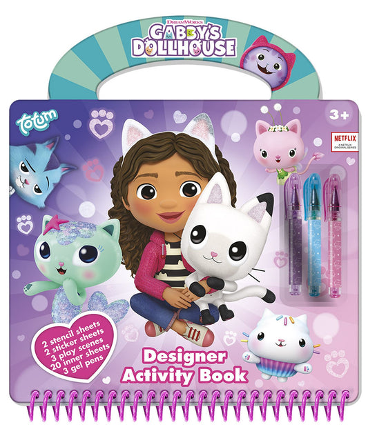 GABBY'S DOLLHOUSE DESIGNER ACTIVITY BOOK