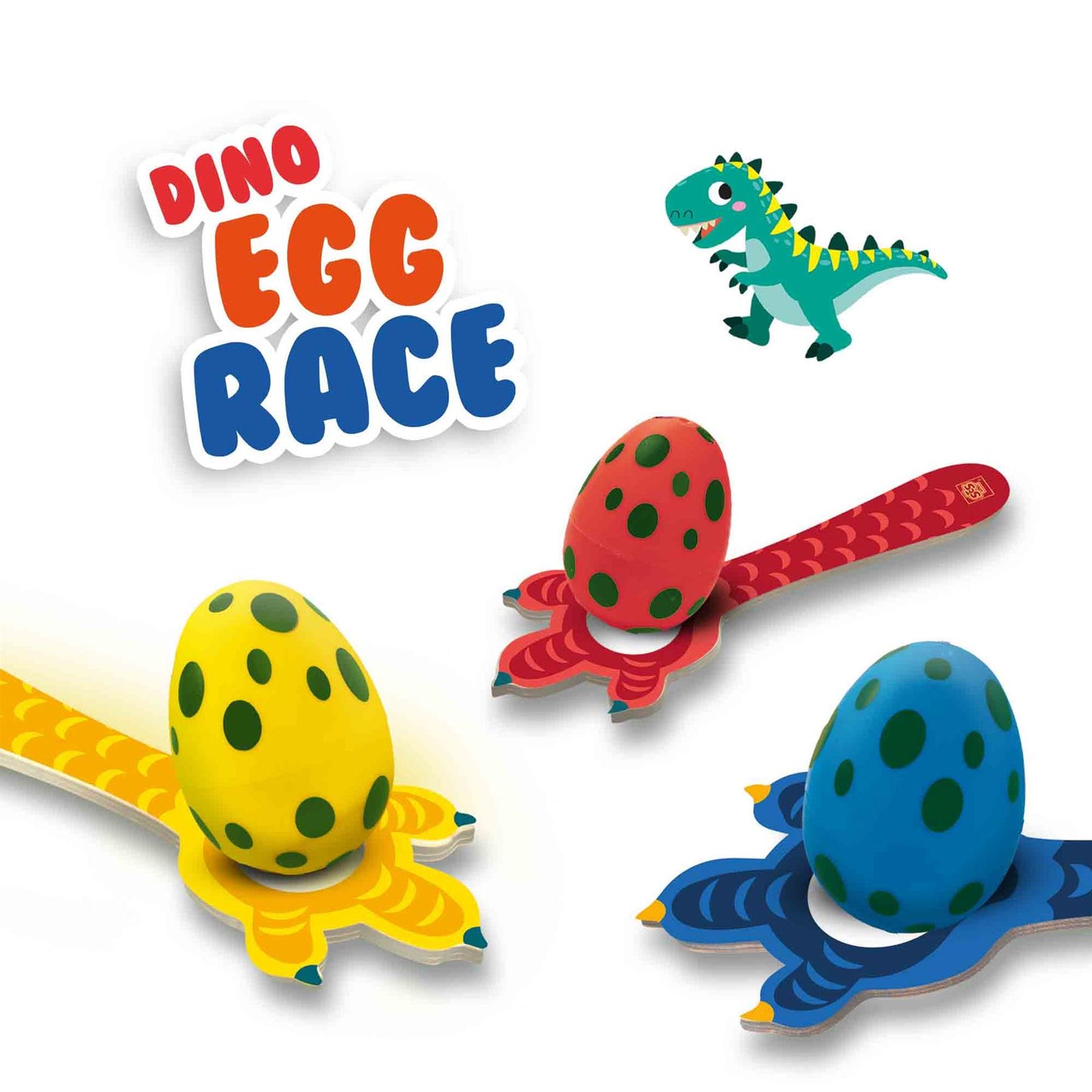 Dino egg race