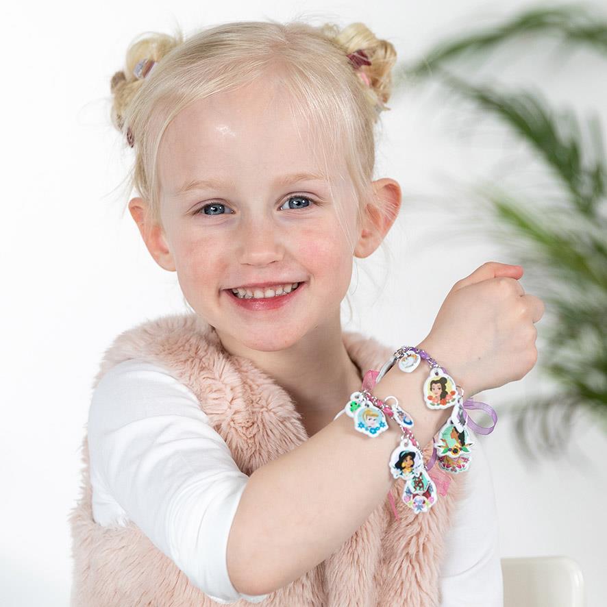 DISNEY PRINCESS PUFFY CHARM BRACELETS